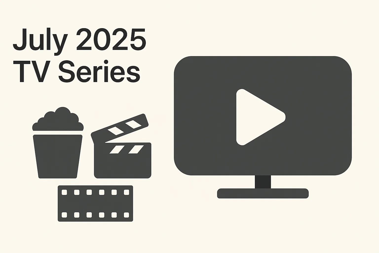 2025年7月美剧日历